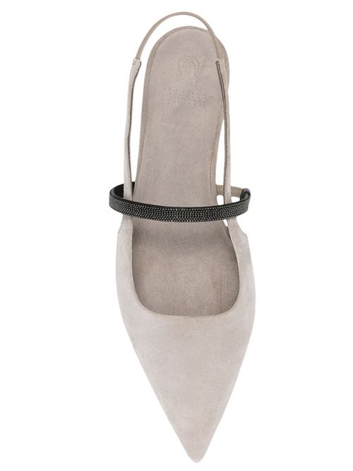 Ballerina in camoscio BRUNELLO CUCINELLI | MZSFC2500C8275